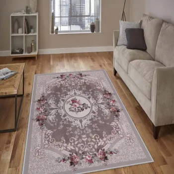 Covor, Hmnt828, 140x220 cm, Poliester, Multicolor imagine