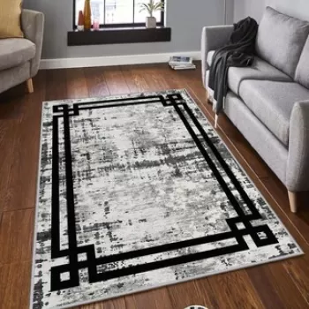 Covor, HMNT872, 120x180 cm, Poliester, Multicolor imagine