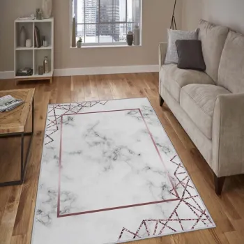 Covor, Hmnt887, 80x200 cm, Poliester, Multicolor imagine