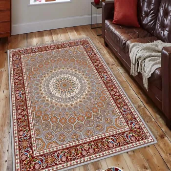 Covor, Hmnt901, 100x150 cm, Poliester, Multicolor imagine