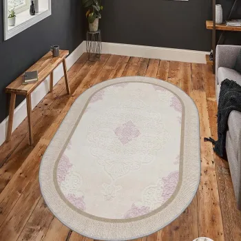 Covor, Hmnt914, 100x150 cm, Poliester, Multicolor imagine