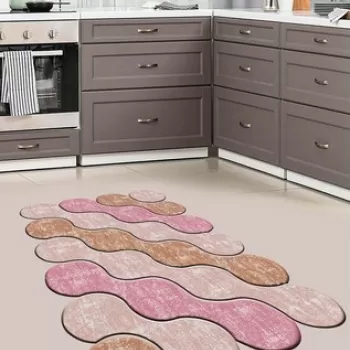 Covor, HMNT948, 60x100 cm, Poliester, Multicolor imagine