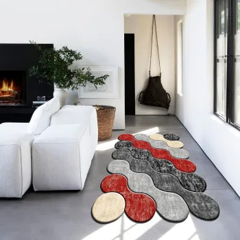 Covor, Hmnt950, 100x150 cm, Poliester, Multicolor imagine