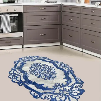 Covor, Hmnt958, 80x150 cm, Poliester, Multicolor imagine