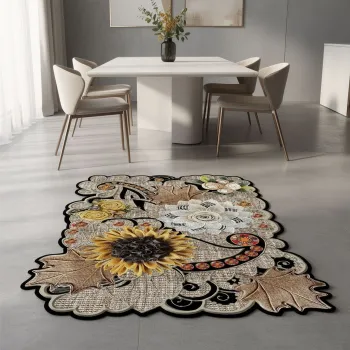 Covor, Hmnt974, 180x280 cm, Poliester, Multicolor imagine