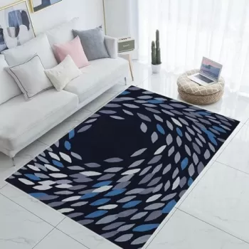 Covor Hurricane Bedora, 200x300 cm, 100% lana, multicolor, finisat manual imagine