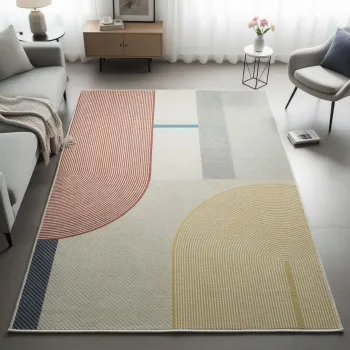 Covor, Infkece13, 120x180 cm, Poliester, Multicolor imagine