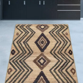 Covor, Inter Ferens 80 x 120 , 80x120 cm, 50% TESTURA DE catifea/50% poliester, Multicolor imagine