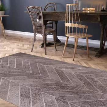 Covor, Jazz Chenille, 140x190 cm, Poliester , Multicolor imagine