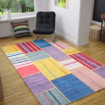 Covor, Jazz Chenille, 140x190 cm, Poliester , Multicolor imagine