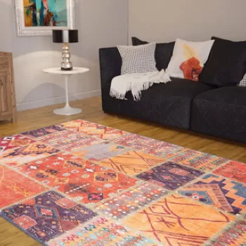 Covor, Jazz Chenille AL 332 , 140x190 cm, Poliester , Multicolor imagine