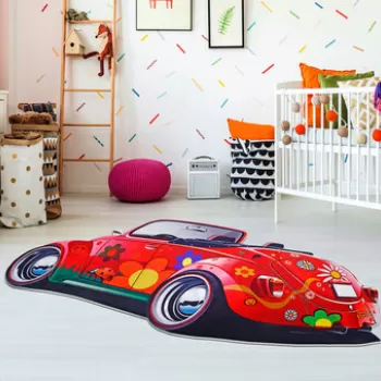 Covor, K?DS-8, 120x180 cm, Poliamida, Rosu imagine