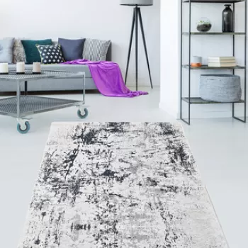 Covor, Kenzo Djt , 80x140 cm, 50% TESTURA DE catifea/50% poliester, Multicolor imagine