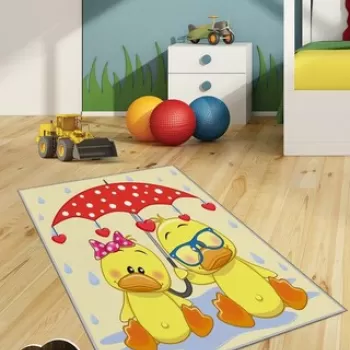 Covor, KHMFESTO0020KECE, 160x230 cm, Poliester, Multicolor imagine