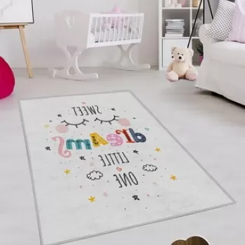 Covor, KHMFESTO0029KECE, 80x120 cm, Poliester, Multicolor imagine