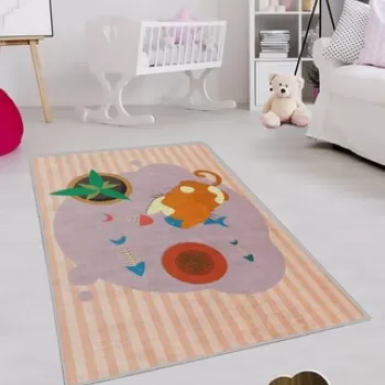 Covor, KHMFESTO032KECE, 180x280 cm, Poliester, Multicolor imagine