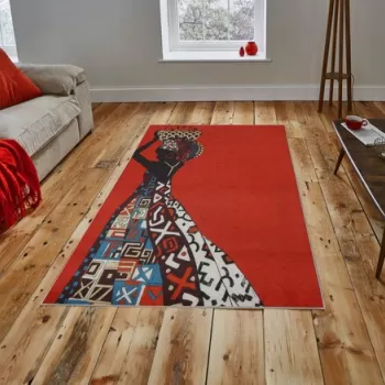 Covor, Kole, 80x120 cm, Poliester, Multicolor imagine