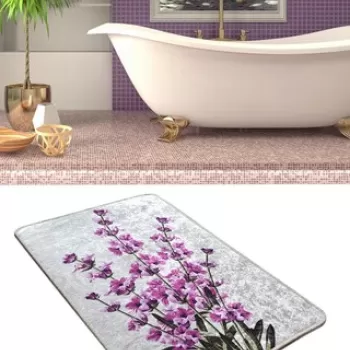 Covor, Lavender DJT , 60x90 cm, Catifea, Multicolor imagine