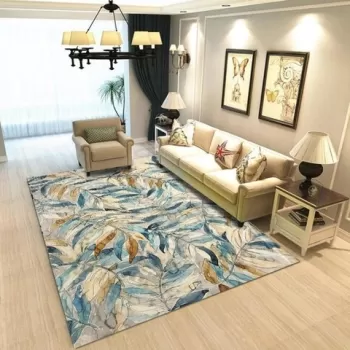 Covor Leafs, Heinner, 160x230 cm, poliester, multicolor imagine