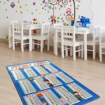 Covor, Learning Maths , 50% TESTURA DE catifea/50% poliester, Multicolor imagine
