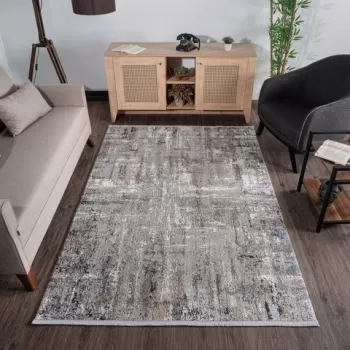 Covor, Leo 0076, 200x290 cm, Polipropilena, Bej imagine