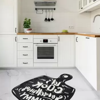 Covor, Let's Cook , 50% TESTURA DE catifea/50% poliester, Multicolor imagine