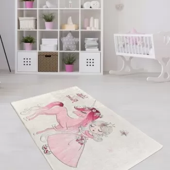 Covor, Little Princess , 50% TESTURA DE catifea/50% poliester, Multicolor imagine