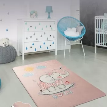 Covor, Lovely, 100x160 cm, Catifea, Multicolor imagine