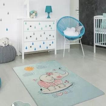 Covor, Lovely, 100x160 cm, Catifea, Multicolor imagine