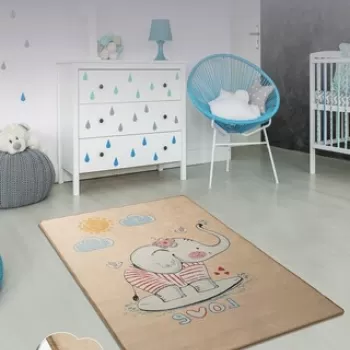 Covor, Lovely, 140x190 cm, Catifea, Multicolor imagine