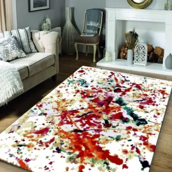 Covor, Oil Paint Djt , 200x290 cm, 50% TESTURA DE catifea/50% poliester, Multicolor imagine