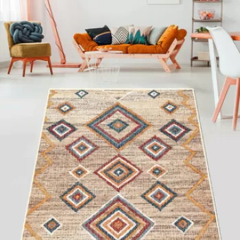 Covor, Orden Antiguo , 120x160 cm, Bumbac, Multicolor imagine