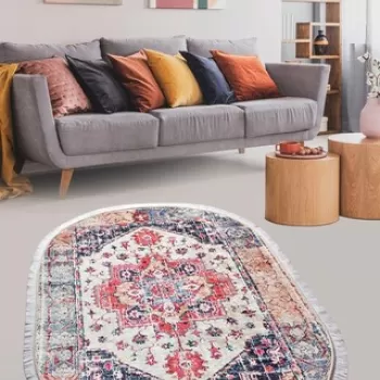 Covor, Paix, 120x150 cm, 50% TESTURA DE catifea/50% poliester, Multicolor imagine