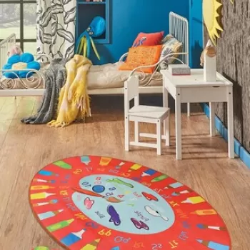 Covor, Palette, 200x290 cm, Catifea, Multicolor imagine