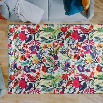 Covor, Pictura, 50% TESTURA DE catifea/50% poliester, Multicolor imagine