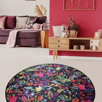 Covor, Pictura, 50% TESTURA DE catifea/50% poliester, Multicolor imagine