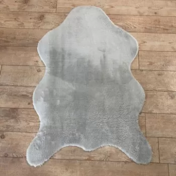 Covor, Post Plush, 120x170 cm, Poliester, Gri deschis imagine