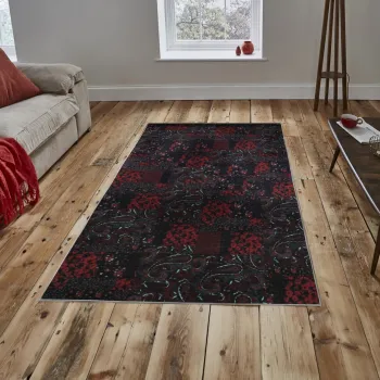 Covor, Rainey, 80x150 cm, Poliester, Multicolor imagine