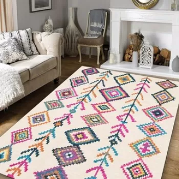 Covor, Raje Djt , 200x290 cm, 50% TESTURA DE catifea/50% poliester, Multicolor imagine