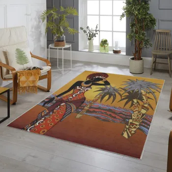 Covor, Ridge, 160x230 cm, Poliester, Multicolor imagine