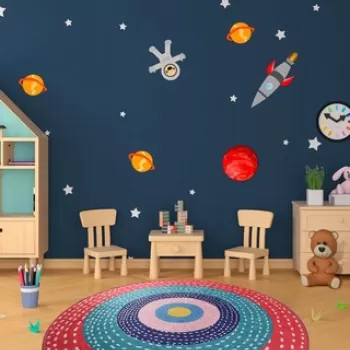 Covor, Ronda , Catifea, Multicolor imagine