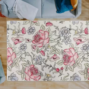 Covor, Rose Garden Djt , 150x240 cm, 50% TESTURA DE catifea/50% poliester, Multicolor imagine