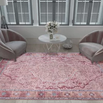 Covor, Rustic AL 167 , 150x230 cm, Poliester , Multicolor imagine