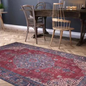 Covor, Rustic AL 88 , 140x190 cm, Poliester , Multicolor imagine