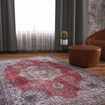 Covor, Rustic AL 94 , 140x190 cm, Poliester , Multicolor imagine