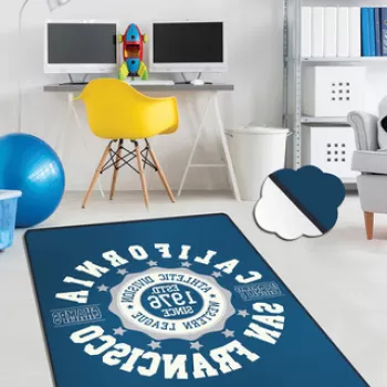 Covor, San Francisco , 80x140 cm, Catifea, Multicolor imagine