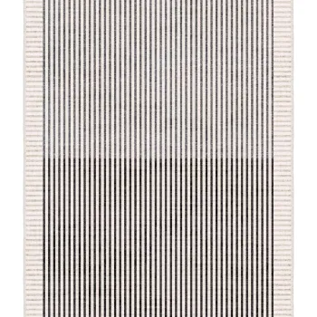 Covor, Sftkece012, 100x300 cm, Poliester, Antracit imagine