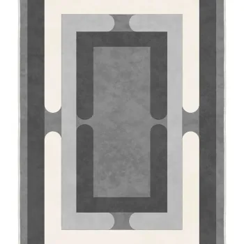 Covor, Sftkece047, 80x200 cm, Poliester, Antracit imagine