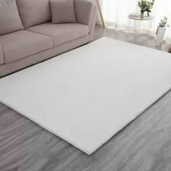 Covor Shaggy soft, Heinner, 160x230 cm, poliester/bumbac, alb imagine