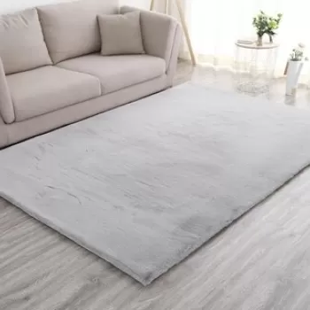 Covor Shaggy soft, Heinner, 160x230 cm, poliester/bumbac, gri imagine